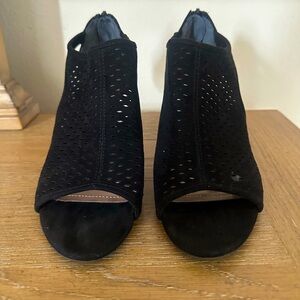 Black Open Toed Heels
